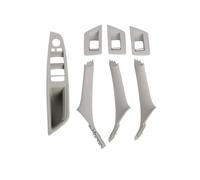 SQOFJGIGN Maniglia Porta Maniglia per Porta Interna per Auto 7 Colori, Set da 7 Pezzi per BMW Serie 5 F10 F18 523 525 528 Porta Interna Maniglia(LHD Gray)
