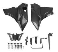 SQOFJGIGN Spoiler Moto Spoiler Motore Puntale per FZ-07 per MT07 per MT 07 per MT-07 2021-2024 Kit Carenatura Inferiore Moto Accessori Mento Carenatura Spoiler(Look in Carbonio)