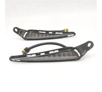 SQOGJSGZ 1 Paio Di Luci Diurne A LED Per Auto DRL Per Toyota Per Vitz 2016 2017 2018, Indicatori Direzione Gialli, Paraurti, Fendinebbia Lampada Indicatore