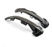 SQOGJSGZ 2 Indicatori Direzione Dinamici Per VW Per Passat B8 2015-2020 Per Arteon 2016-2017 Indicatore A LED A Specchio Ricambi Auto Sequenziali Lampada Indicatore(Smoky black)
