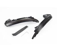 SQOGJSGZ 2 Pezzi Indicatore Di Direzione Dinamico A LED Per Specchietto Laterale Auto Per A6 C7 C7.5 RS6 S6 4G 2012-2018 Lampada Indicatore