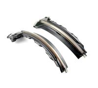 SQOGJSGZ Indicatore Di Direzione Dinamico Per A3 8V S3 RS3, Luce Specchietto Laterale A LED, 2013 2014 2015 2016 2017 2018 2019 2020 Lampada Indicatore(Smoked black)