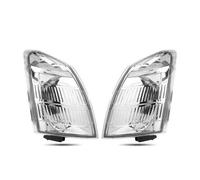 SQOGJSGZ Paraurti Anteriore Auto Luce D'angolo Indicatore Di Direzione Faro Posizione Per Nissan Per X-Trail T30 2001 2002 2003 2004 2005 2006 2007 Lampada Indicatore(2 pezzi)