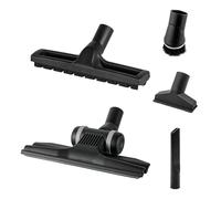SQOON Set di accessori universali per aspirapolvere, attacco da 32 mm, adatto per Numatic, Nilfisk, AEG, Philips, Rowenta ecc. Set da 5 pezzi con ugello per tappeti, bocchetta per parquet, bocchetta