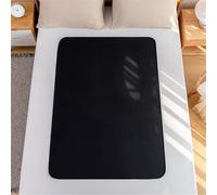 SQOYEI 4 Strati Rinforzati Traversa Impermeabile Adatti Alla Forma Del Corpo Antiscivolo, Traverse Letto Anziani Riutilizzabili Telo Impermeabile Letto per Dormitori(120 * 200cm)