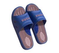 SQOYEI Bagno Antiscivolo Pantofole per Massaggio per Il Socio, Salute Scarpe da Massaggio Morbida Elasticità Pantofole per Digitopressione(42-43 EU,Blu)