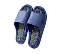 SQOYEI Pantofole per Massaggio per Gli Appartamenti, Alberghi Salute Scarpe da Massaggio Antiscivolo Pantofole per Digitopressione(Blu,42-43 EU)