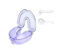 SQOYEI Pc Contenitore per Apparecchi Ortodontici Porta Apparecchio Denti Sigillato e a Prova di perdite Porta Bite Dentale con Cestello di Scarico, Ufficio(Set E)