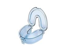 SQOYEI Pc Contenitore per Apparecchi Ortodontici Porta Apparecchio Denti Sigillato e a Prova di perdite Porta Bite Dentale con Cestello di Scarico, Ufficio(Blu)