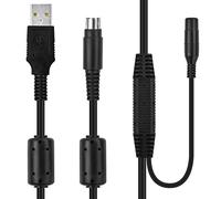 Sqrgreat Cavo dati di ricambio per webcam USB, compatibile con Logitech CC2900e CC3500e PTZ Pro, nero, 3 m