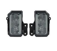 SQRHDF Fendinebbia Auto 84501SJ010 Luce diurna a LED auto, fendinebbia, luce guida, marcia, lampada paraurti per Subaru per Forester SK 2019-2021(Black 1 Pair)