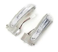 SQRHDF Fendinebbia Auto Luce posizione laterale a LED auto, indicatore direzione, specchietto retrovisore, per Peugeot 508 2010-2017, per Citroen DS5 C4 6325J4 6325J5 Fendinebbia a LED