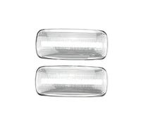 SQRHDF indicatore direzione 04806224AE Indicatore di direzione Per Jeep Per Commander Per Compass Per Patriot Per Liberty Dynamic LED Luce posizione laterale 2x Freccia Retrovisore(Crystal white)