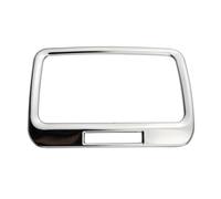 SQRHDF Interni Auto Adesivo per Cornice Copertura per Presa d'Aria A/C Posteriore per Auto in ABS/Acciaio per VW per Golf 7 7.5 MK7 MK7.5 2013-2019 Striscia Decorativa(Acciaio Inossidabile)