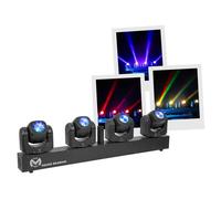 Squad Beam 440 barra 4x beam RGBW 40W 2.5° DMX powerCON - MAC MAH MSC-MACSQUADBEAM440