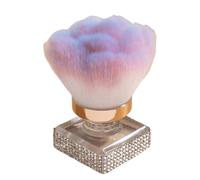 Squad in polvere per il viso - Pennello in polvere, Strumento cosmetico professionale per la fabbricazione e la cura delle unghie, setole morbide per l'evidenziatore rosso di fondazione | Acces