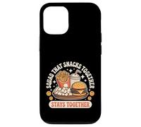 Squad That Snacks Together Stays Together Food Bond - Custodia per iPhone 12/12 Pro