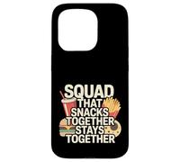 Squad That Snacks Together Stays Together Food Bond - Custodia per iPhone 15 Pro