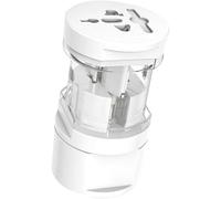 SQUADO Adattatore Universale da Viaggio - Presa Multipla Salvaspazio, Compatibile con Italia, Inghilterra, Germania, America e Australia