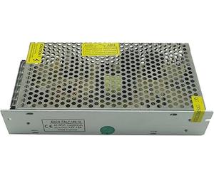 SQUADO Alimentatore stabilizzato 12V 15A, 220V, con trimmer e dissipatore interno i efficienza energetica A]