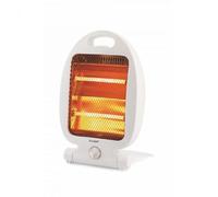 SQUADO Stufa al Quarzo Pieghevole, 400W/800W, Riscaldamento a Raggi Infrarossi, Ideale per Piccoli Ambienti