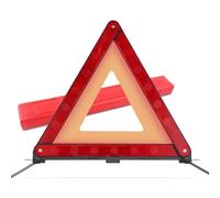 SQUADO - Triangolo Auto Omologato Pieghevole con Custodia Kit di Sicurezza Stradale Segnale di Emergenza Riflettente Catarifrangente Veicolo in Sosta