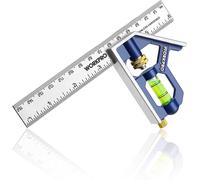 Squadra 150mm Combinata Regolabile Righello Bolla Carpentieri Multiuso
