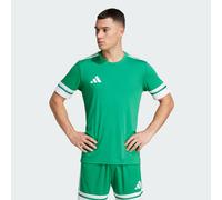 adidas Uomo SQUADRA25 Jersey Short Sleeve, Team Green/White, M