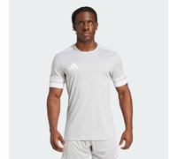 adidas Uomo SQUADRA25 Jersey Short Sleeve, Team Light Grey/White, L