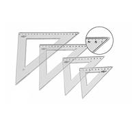 Squadra 30 cm c/borsa