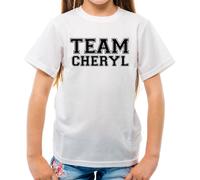 Squadra Cheryl - T-Shirt - Concerto Pop 2024 Tour Cole Bambina Cantante Testo