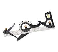 Squadra Combinata Draper 300Mm Con Testa Centrale E Goniometro Metric/Imp 34704