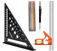 Squadra Da Falegname 180Mm, Squadra Combinata 300Mm,Squadra Combinata per Legno