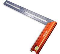 Squadra Da Falegname 350Mm - Medio - Include Calibro Di Marcatura Antiruggine (3