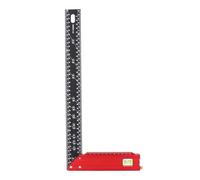 Squadra da falegnameria combinata ZUUOZBYY da 40 cm (16 pollici), regolabile da 5 a 90 gradi, righello di misurazione multiangolo