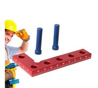 Squadra da officina - Squadre per falegnameria di precisione, strumenti di marcatura leggera, cercatore di linea centrale per falegnameria | Calibro a 90 gradi per officina domestica