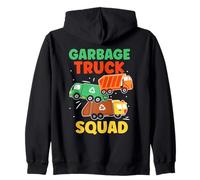 Squadra dei Camion della Spazzatura Uomo Rifiuti Bambini Felpa con Cappuccio