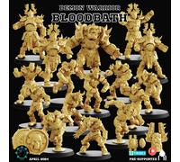 Squadra DEMON WARRIOR - Bloodbath stampa 3d Fantasy Football Realm of Paths