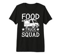 Squadra di Catering Mobile Food Truck Squad Maglietta Premium