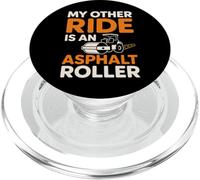 Squadra di cemento asfalto dell'equipaggio della costruzione stradale costruita per PopSockets PopGrip per MagSafe