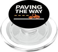 Squadra di cemento asfalto dell'equipaggio della costruzione stradale costruita per PopSockets PopGrip per MagSafe