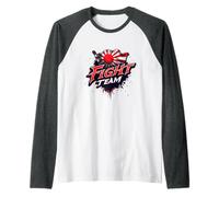 Squadra di combatt Maglia con Maniche Raglan