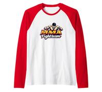 Squadra di Combattimento di Arti Marziali Miste Maglia con Maniche Raglan