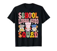 Squadra di Eroi della Mensa Scolastica Gnomi Maglietta