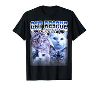 Squadra di Salvataggio per Gatti, per Salvataggio di Animali, Anni '90 Maglietta