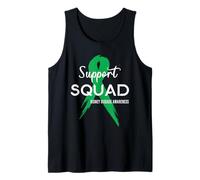 Squadra di Supporto del Nastro Verde per la consapevolezza delle malattie renali Canotta