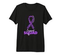 Squadra di Supporto delle Farfalle Viola per la consapevolezza della violenza Domestica Maglietta Premium