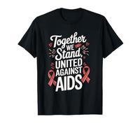 Squadra di supporto per la sensibilizzazione all'HIV/AIDS per la Giornata mondiale contro l' Maglietta