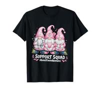 Squadra di Supporto per la sensibilizzazione Contro Il Cancro al Seno con Nastro Rosa Maglietta