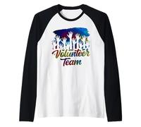 Squadra di volontariato Volontariato Lavoro Volontari Non Retribuiti Maglia con Maniche Raglan